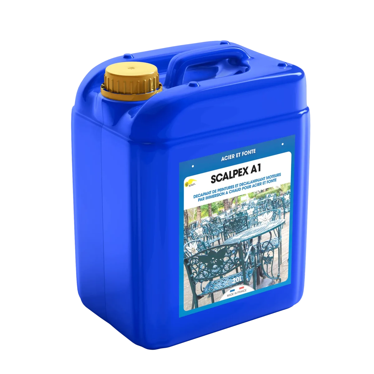 Hot-Bath Stripper & Descaler for Steel & Cast Iron Components