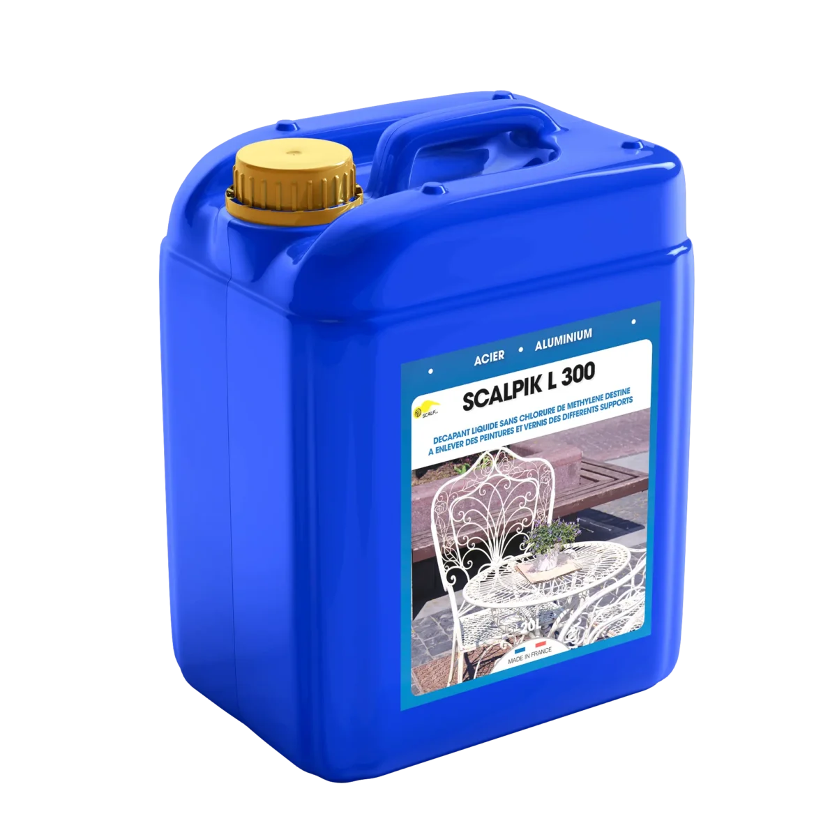 Methylene Chloride-Free Cold Immersion Paint Stripper