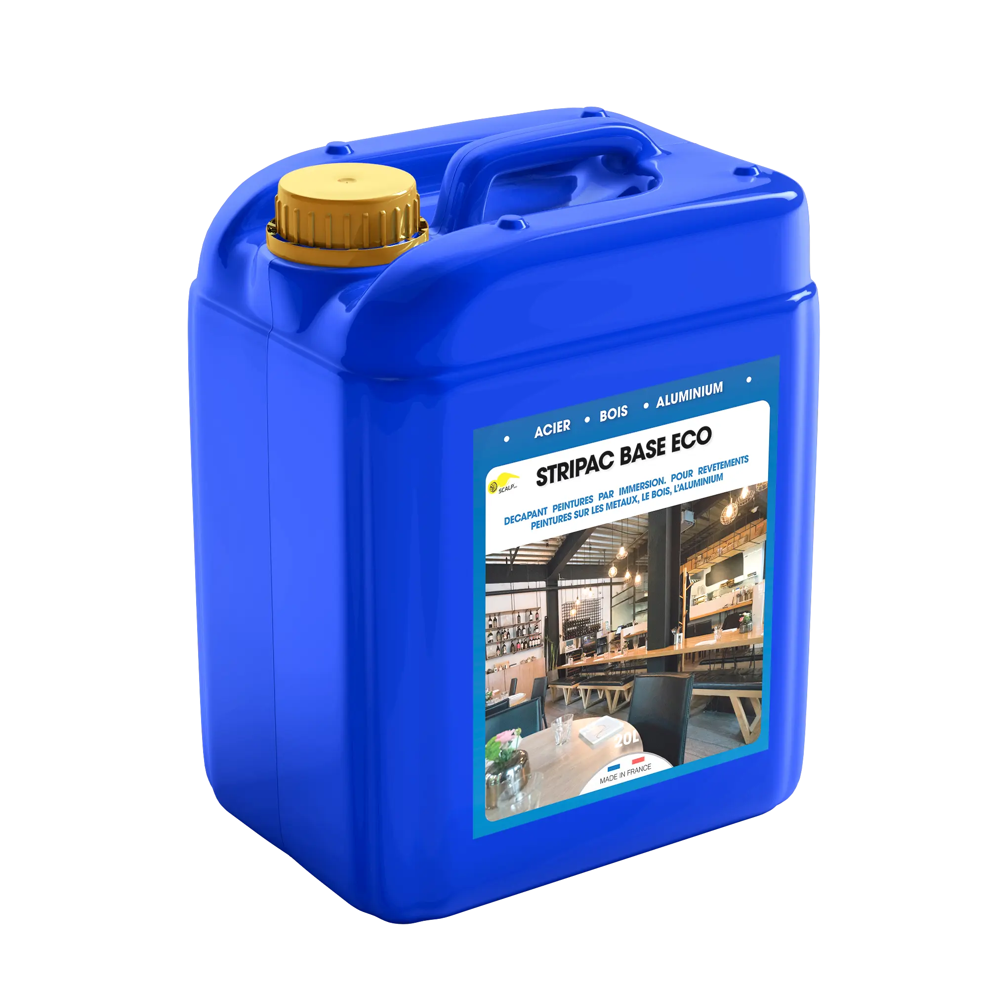 STRIPAC BASE ECO_ Universal Cold Immersion Stripper for Metal & Wood