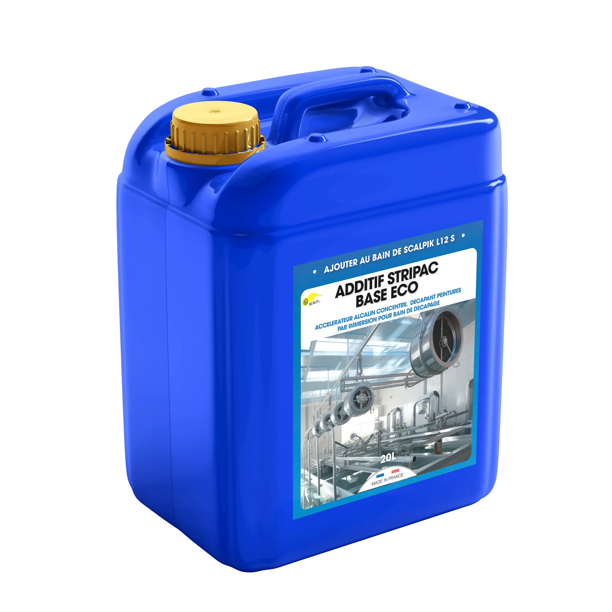 aditif stripac base eco Alkaline bath enhancer & anti-evaporant
