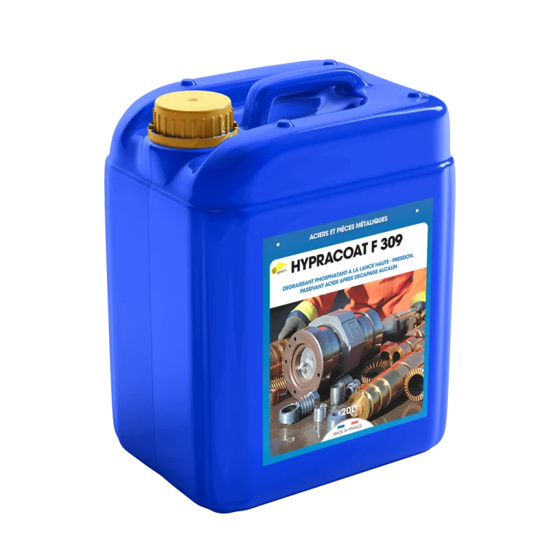 Acidic phosphating degreaser for steel coating adhesion