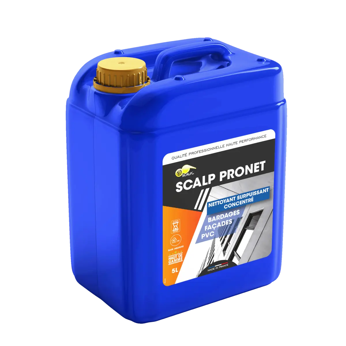 Degreaser and cleaner for facades