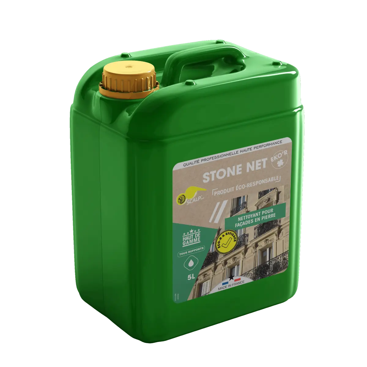stone net eko'r Eco-friendly stone cleaner for facades