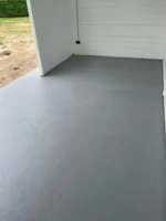 water repellent floor - after
