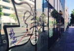 Colorless anti-graffiti protection