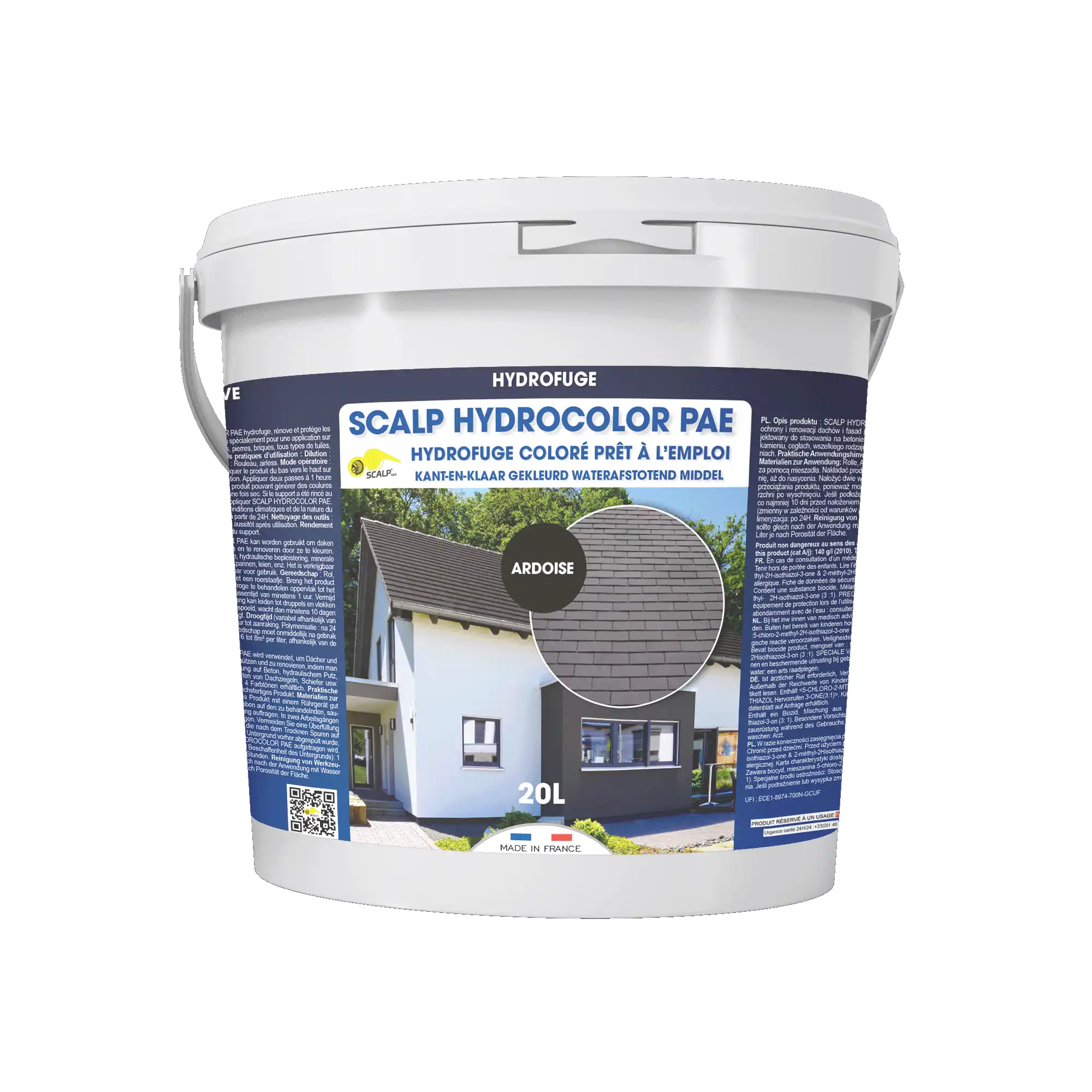 hydrocolor pae Coloured Water-Repellent for Roof & Facade
