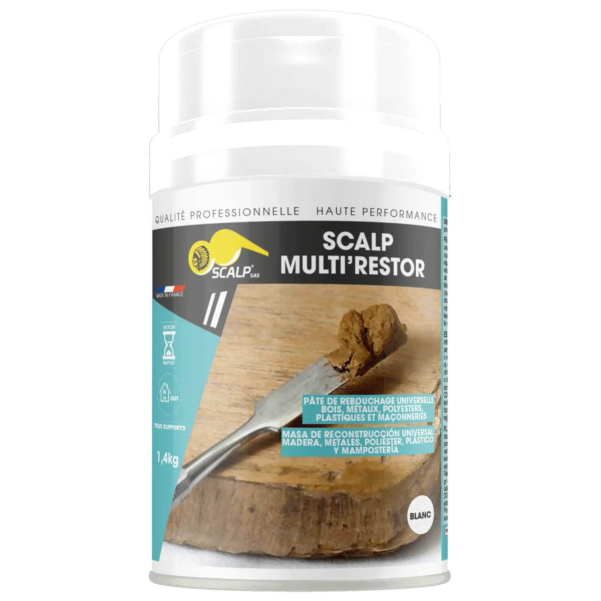 Universal repair filler for wood, metal & masonry