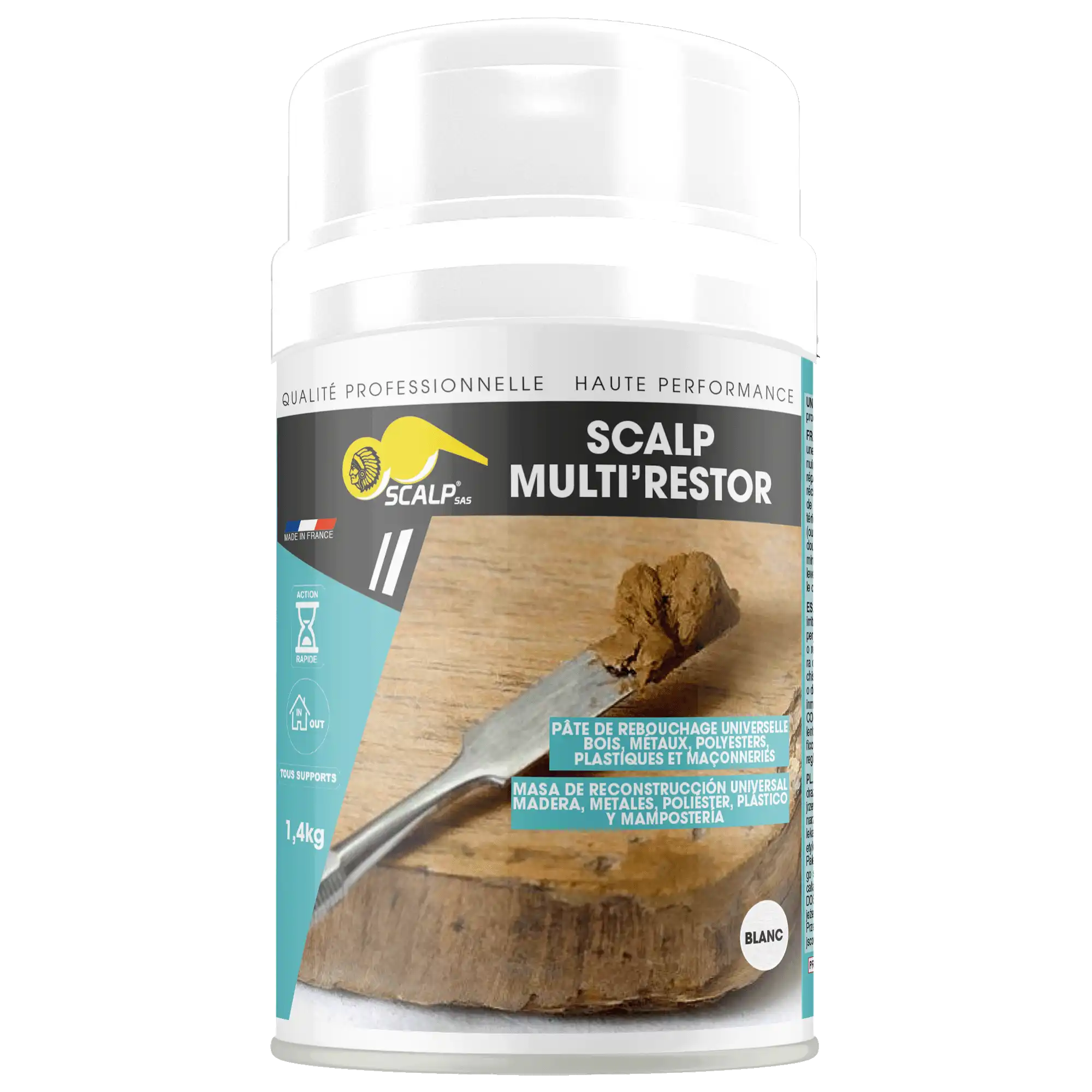 multi restor Universal repair filler for wood, metal & masonry