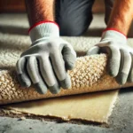 Carpet glue remover