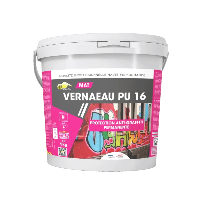 Permanent anti graffiti coating
