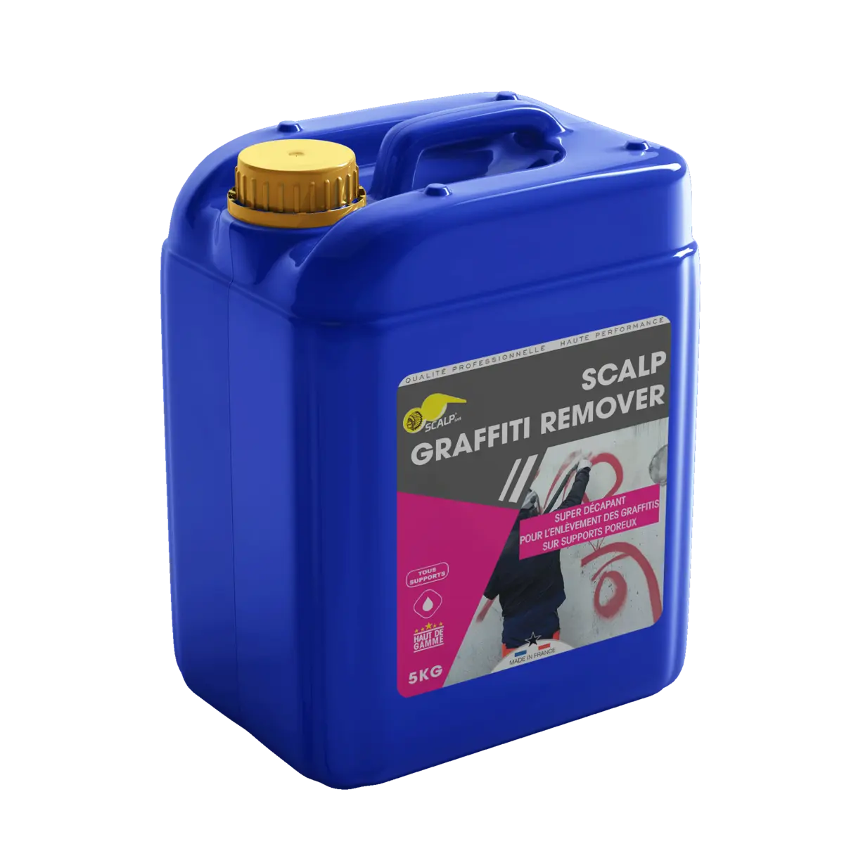 Intense graffiti cleaner