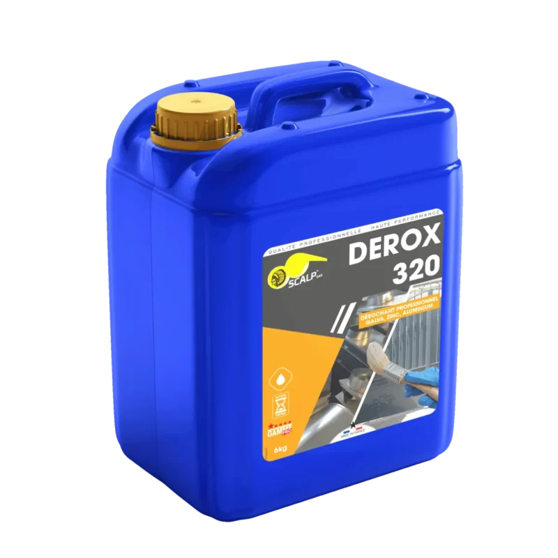 Degreaser and rust remover for metal surfaces