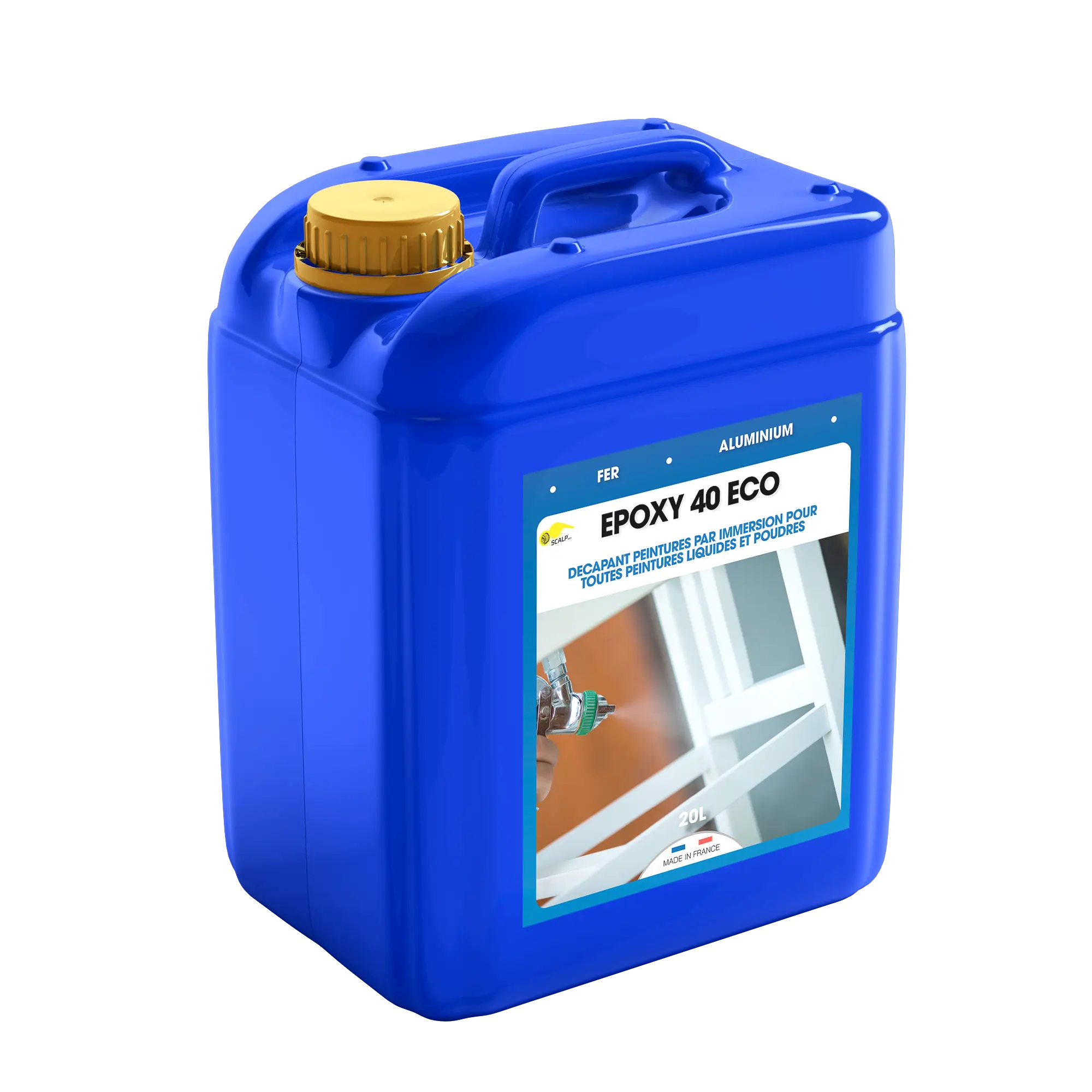 Epoxy 40 Eco Epoxy paint stripper by immersion