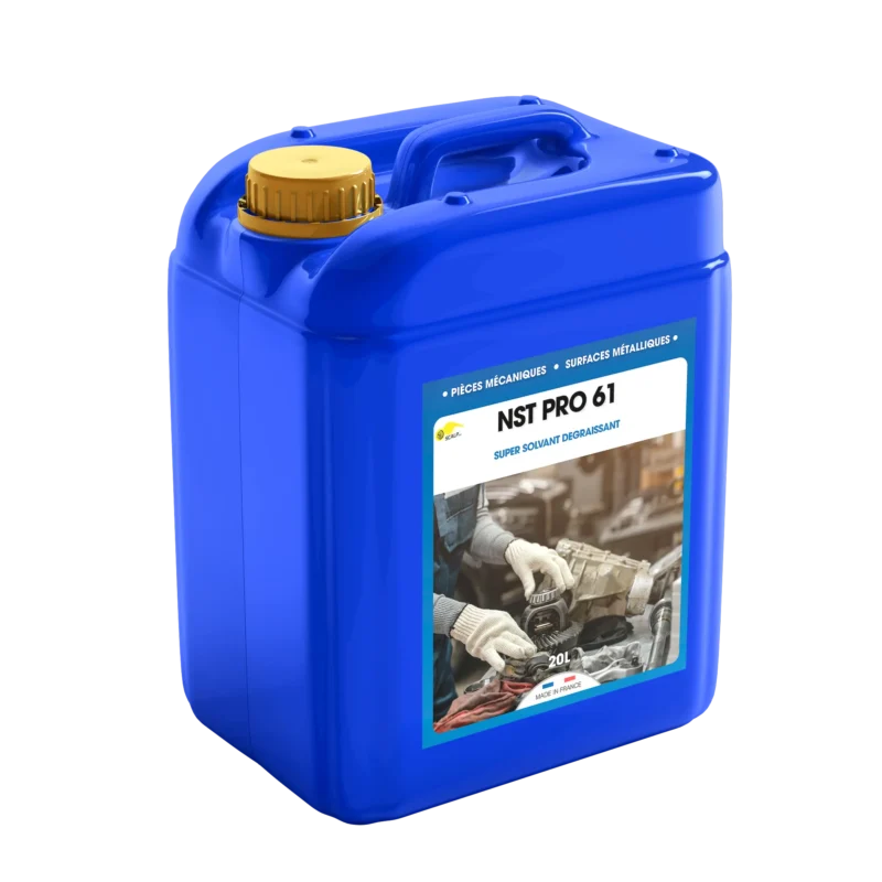 Degreasing cleaner for mechanical parts