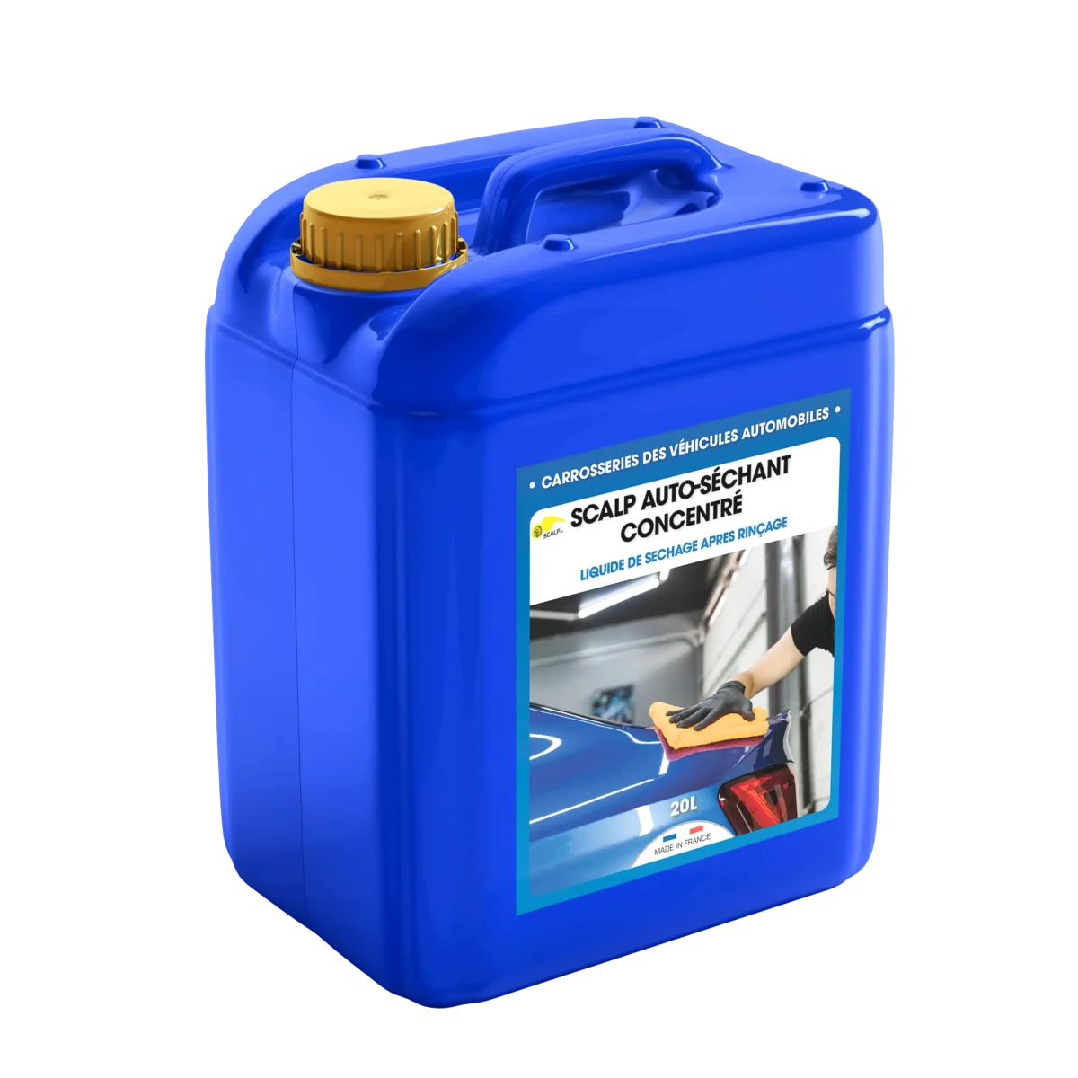 Car body drying fluid