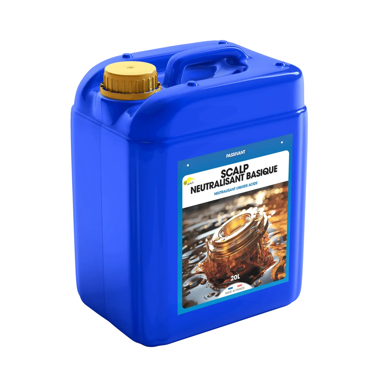 Basic neutralizer by immersion