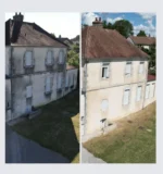 No-rinse facade cleaner