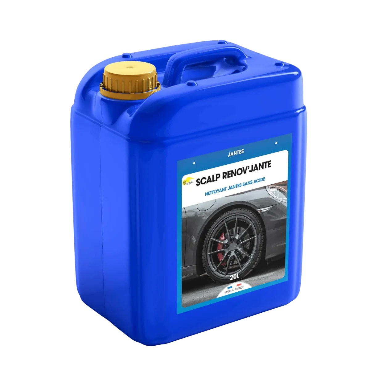 Professional wheel cleaner