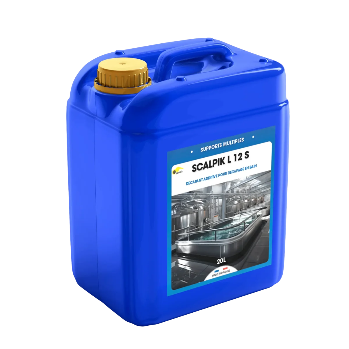 Additived stripper for dip stripping