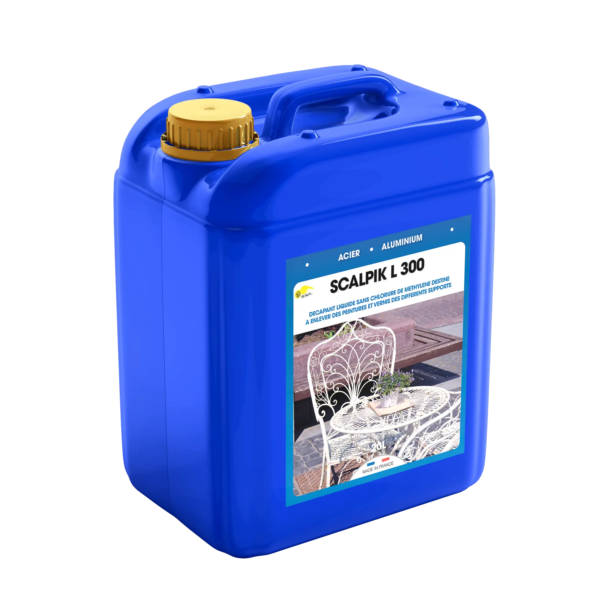 SCALPIK L 300 Liquid paint stripper for all types of paint