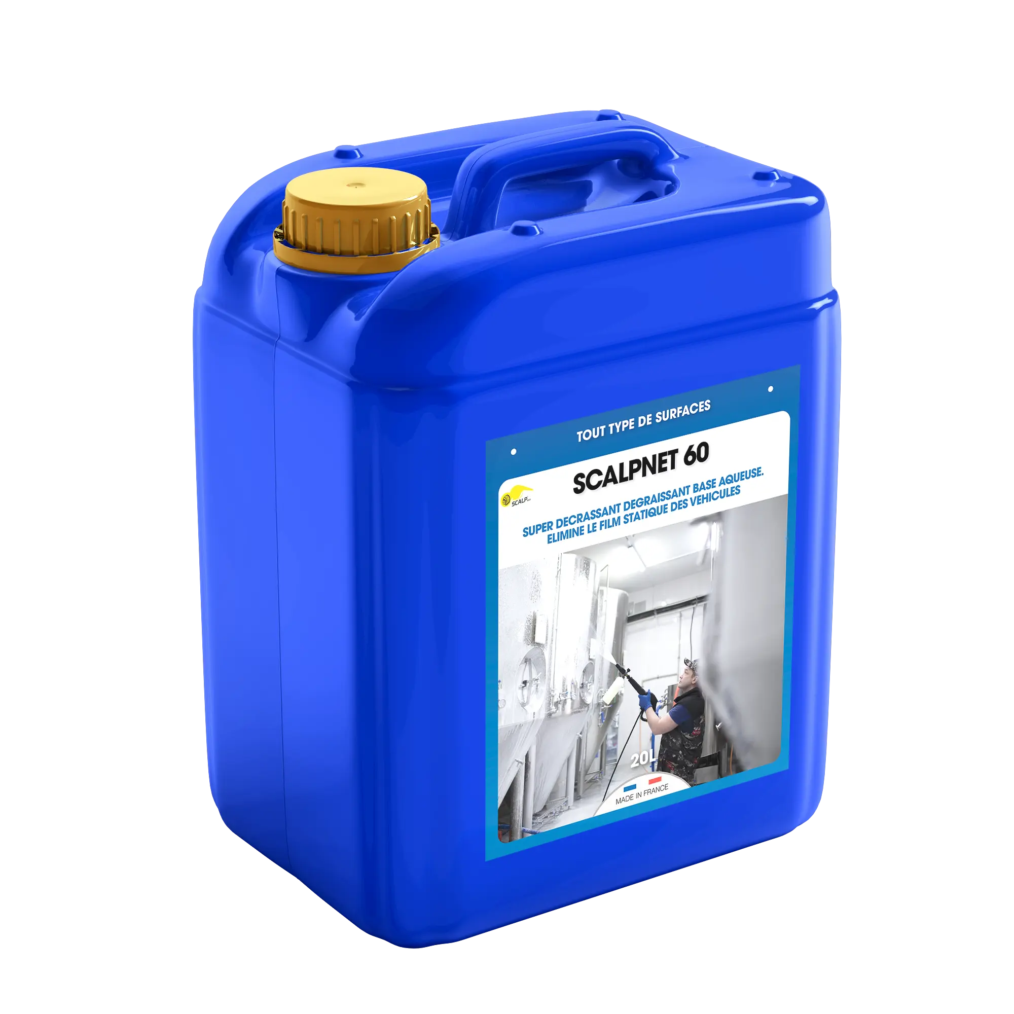 SCALPNET 60 Static film cleaner and degreaser