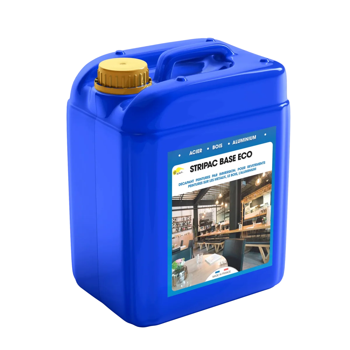 Cold bath paint stripper