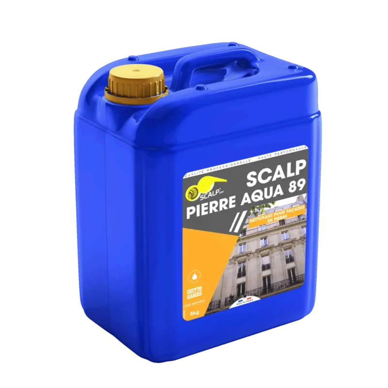 Stone facade cleaner