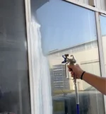 Temporary protective peel-off film