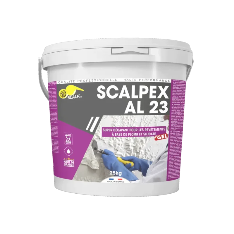 Lead and asbestos paint stripper