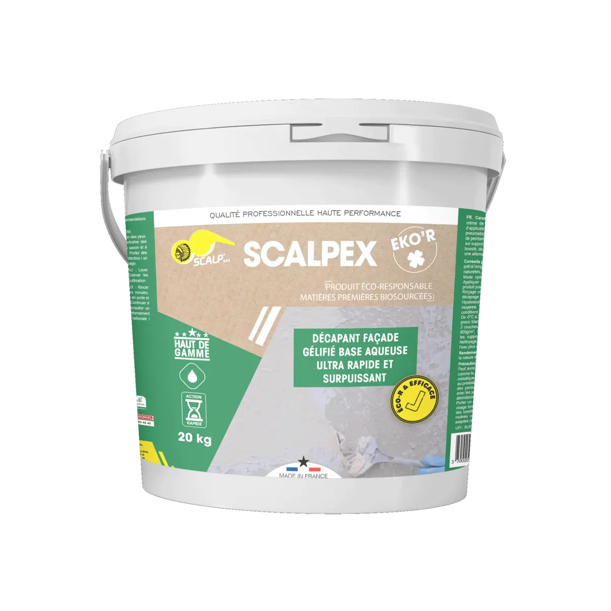 scalpex eko'r biodegradable gelled stripper
