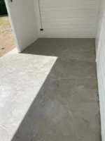 water repellent floor - before