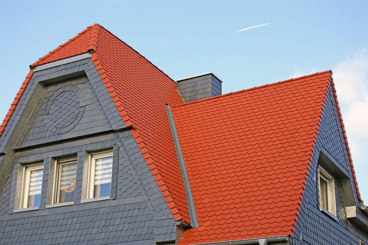 Water repellent colored roof