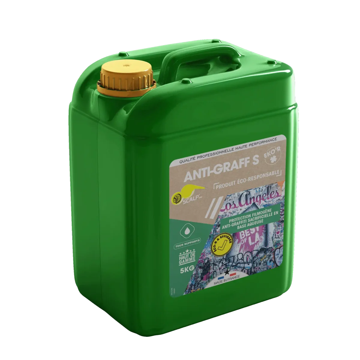 VOC-free graffiti protection