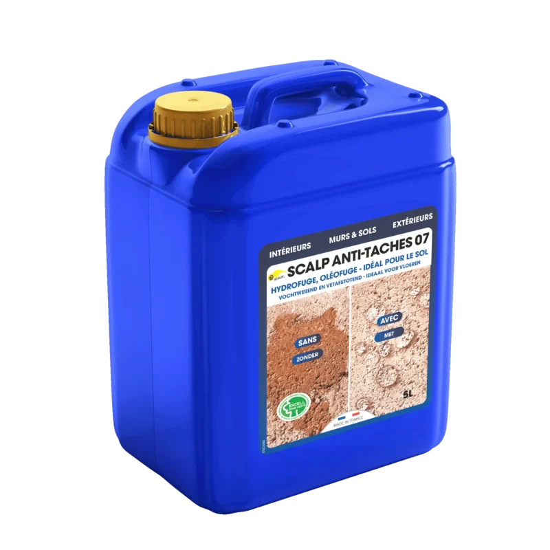 Colorless water repellent for floors and terraces