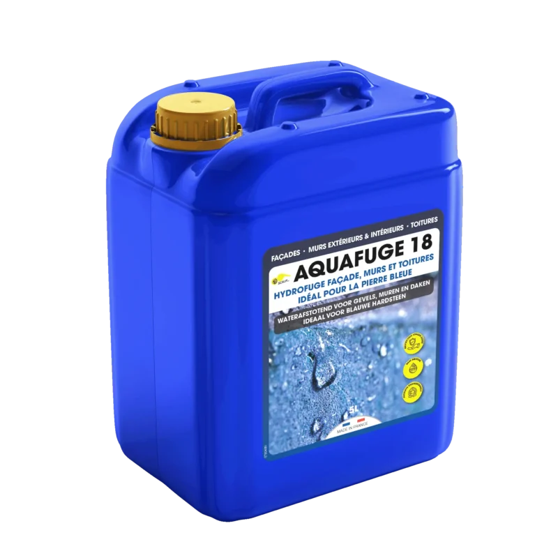 Colorless water repellent for blue stone