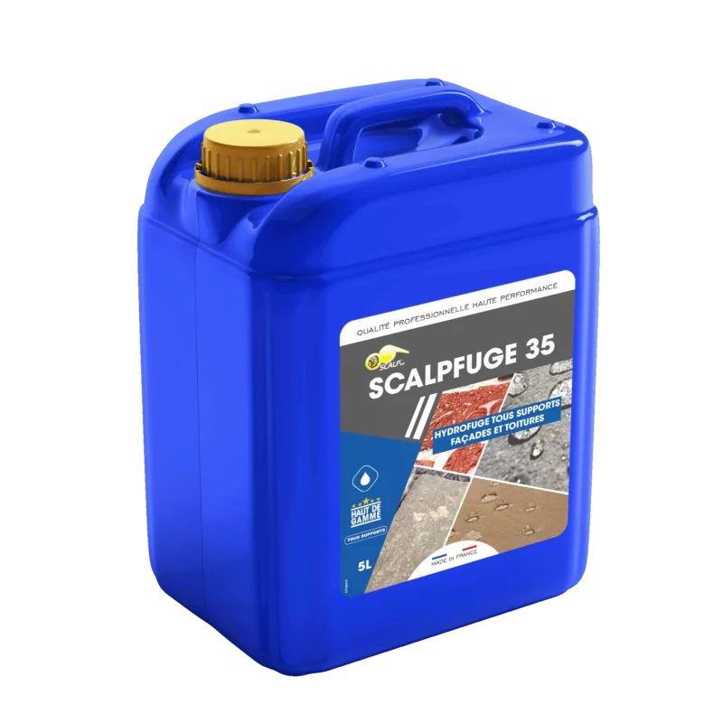 Colorless water repellent for roofs and facades