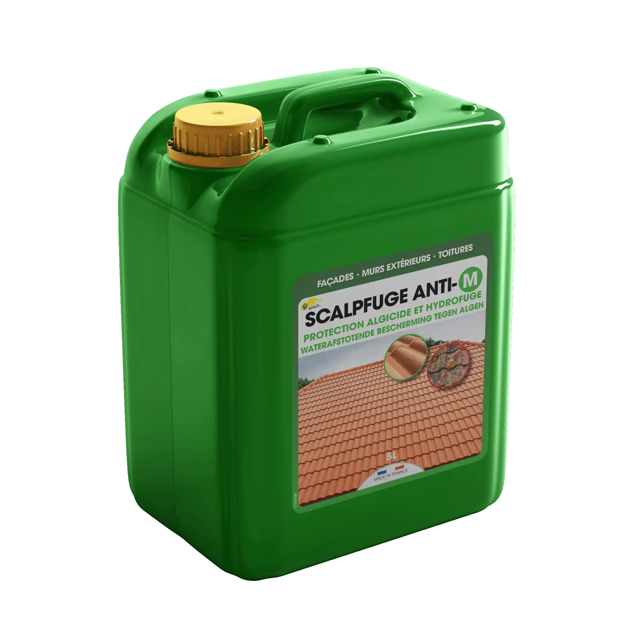 scalpfuge anti-m Green deposit protection