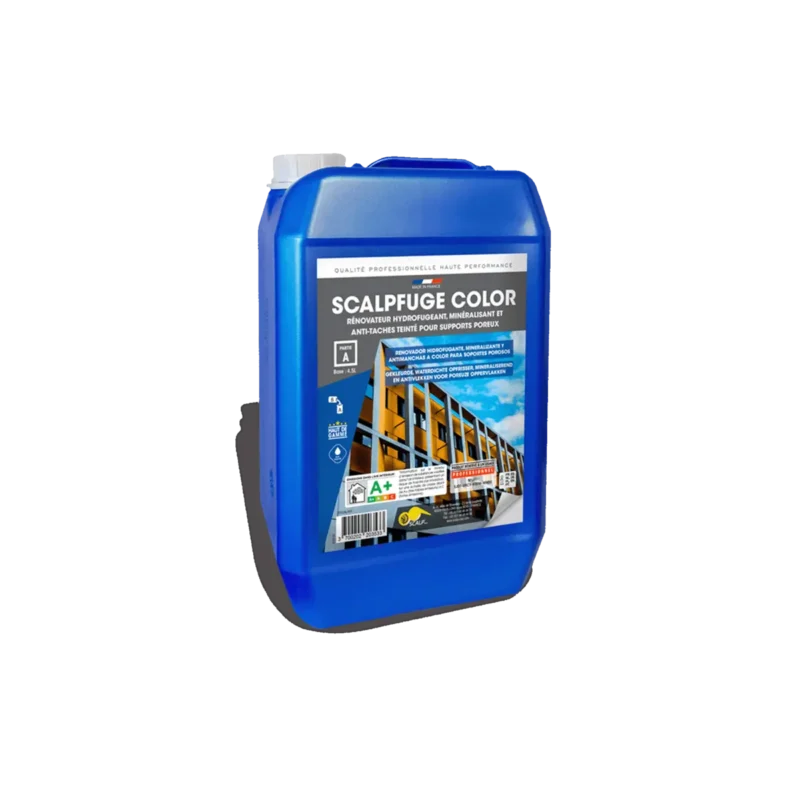 Water repellent colored roof