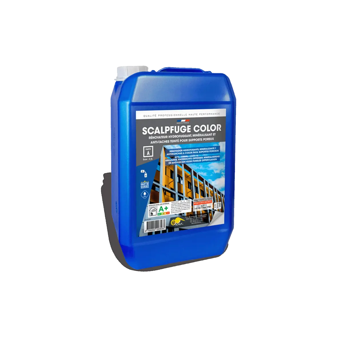 Water repellent colored roof