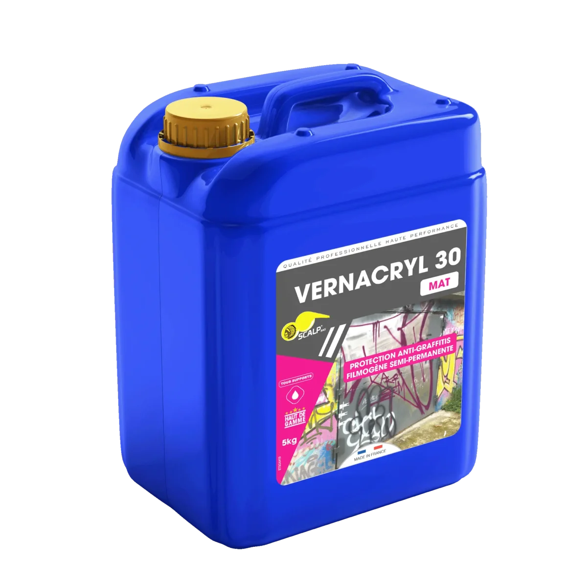 Anti-graffiti film-forming protection