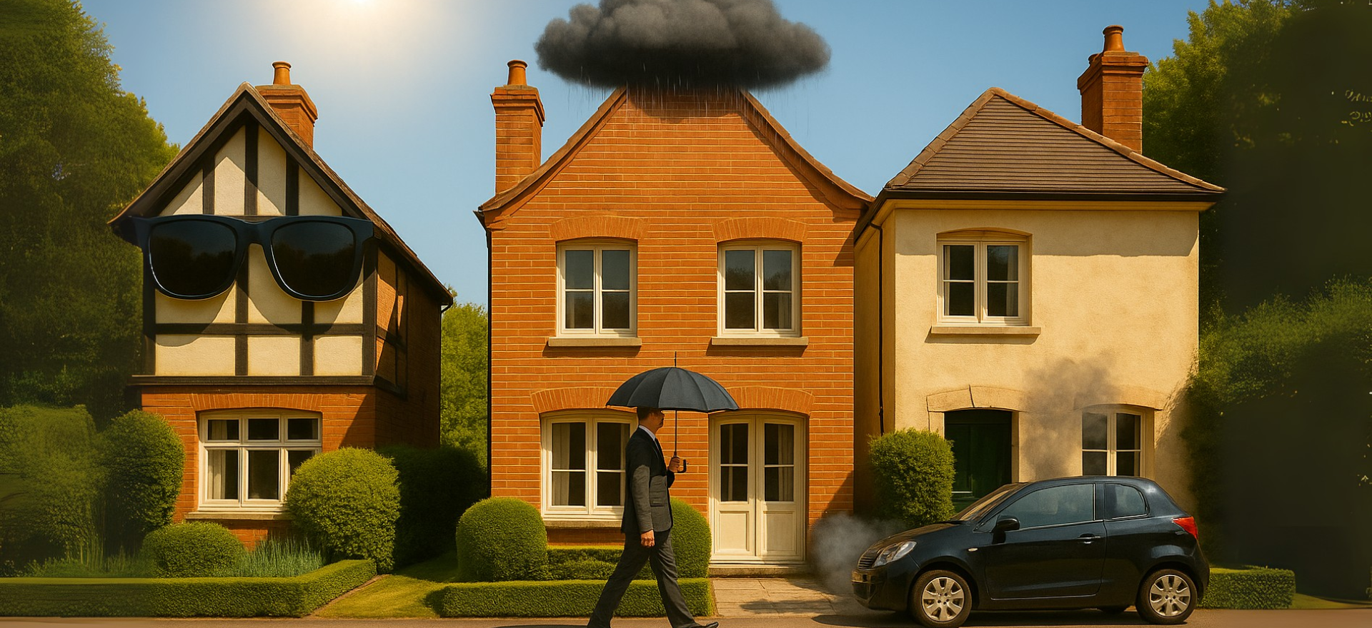 Summer protection of building materials