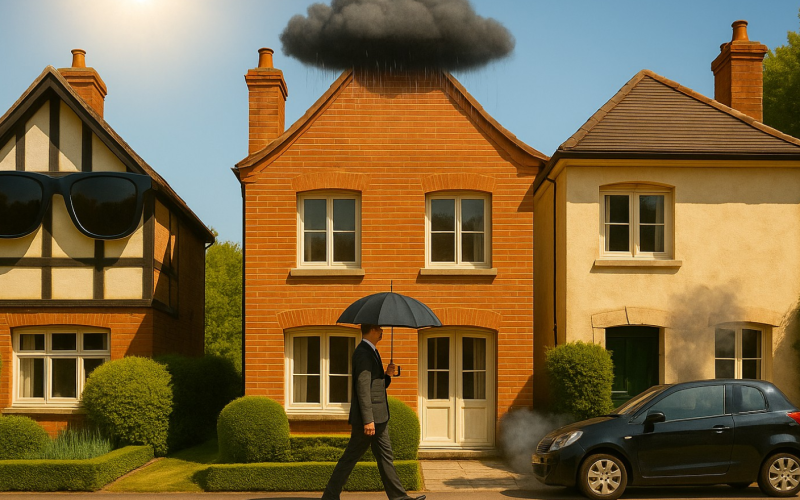 summer protection of building materials